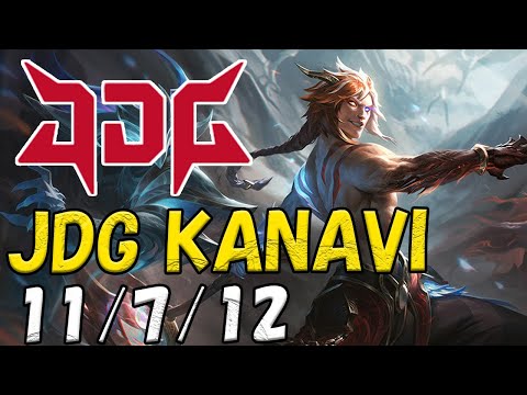JDG Kanavi ケイン(Kayn) VS ベル＝ヴェス(Bel'Veth) JG patch 12.20 NA RANK