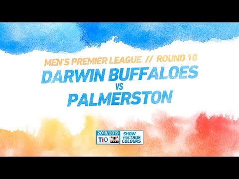 Darwin Buffaloes vs Palmerston: Round 10 - Men's Premier League: 2018/19 TIO NTFL