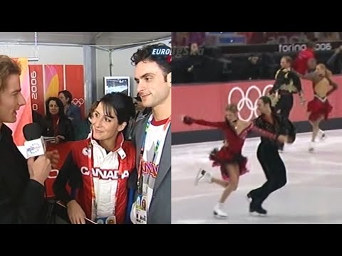 Torino 2006 Dance FD | M. Dubreuil / P. Lauzon (CAN) Interview | Final Group warms up