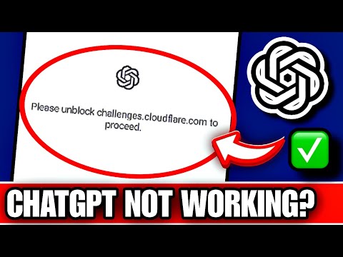 Пожалуйста, разблокируйте Challenges.cloudflare.com, чтобы продолжить | Chatgpt сегодня не работа...