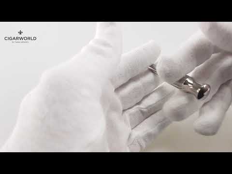 Dunhill - The White Spot Pfeifenstopfer TITANIUM Poliert (PA4133) 1 Stück / einzeln