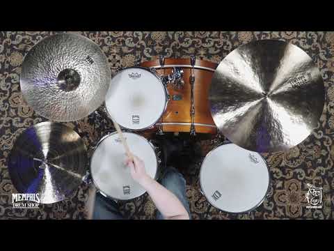 Sabian 16" HH Medium Crash Cymbal - Brilliant - 1273g (11608B-1031021G)