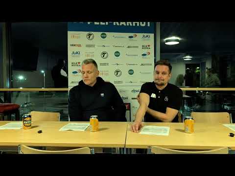 Peli-Karhut - Espoo Basket Team, lehdistötilaisuus 11.10.2025