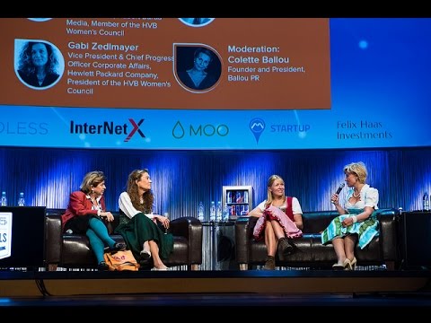 How female startup entrepreneurs shape the DigiConomy (presented by HypoVereinsbank)