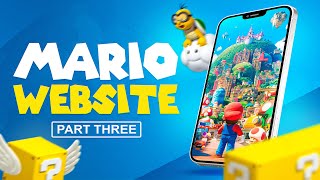 Build The Mario Bros Movie Website (Step by Step Tutorial) | Part 3