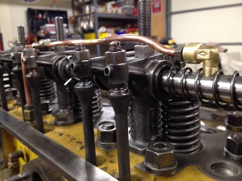 Caterpillar D2 #5J1113 Diesel Engine Assembly Ep.44: Reconditioning & Installing Rockers & Shafts