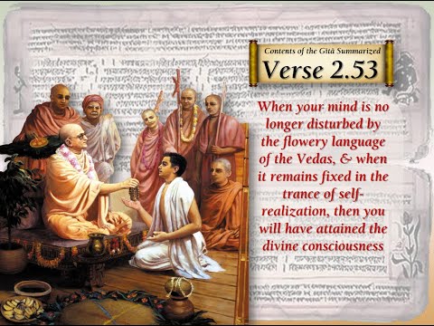 SS#0126 Bhagavad Gita - detailed study - Chapter 2, Verse 53 (BG 2.53)