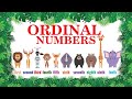 Ordinal Numbers | On Your Mark, Get Set, Go!