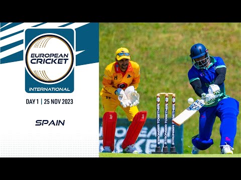 🔴 ECI Spain, 2023 | Day 1 | T10 Live International Cricket | European Cricket