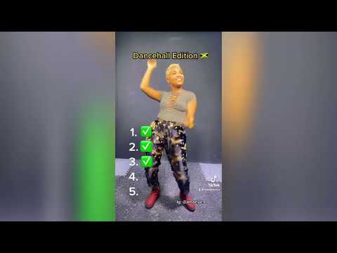Amanyea dancing to some dancehall classics.... how many can you name??