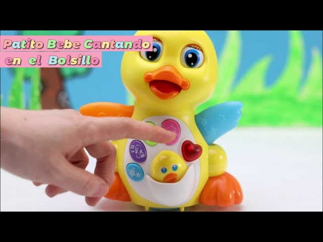 Vídeo relacionado con Juguete De Pato para Niños, Juguete Inteligente eléctrico Bailando con Luces LED y música, Divertido Pato Caminando, Pato gateador para bebé, Electric Dancing Duck, Pato De Baile Interactivo