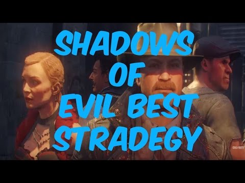 SHADOWS OF EVIL BEST STRATEGY! GET TO HIGH ROUNDS EASY!