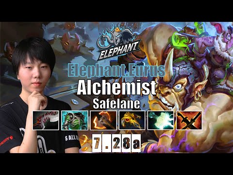 Alchemist Safelane | Elephant.Eurus | GG 11 MINS BATTLE FURY  | 7.28a Gameplay Highlights