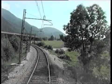 Ferrovia Udine - Tarvisio dalla cabina 5/5