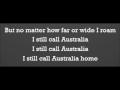 Peter Allen - I Still Call Australia Home (Lyrics)