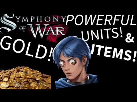 How to get better ITEMS and UNITS! Symphony of War, rerolling the shop!