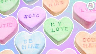 Clay Conversation Hearts | Easy Valentine's Day Clay Heart