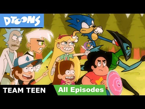 Team Teen: Cartoon Heroes Unite | Every Episode So Far | 30 Min. Cartoon Crossover!