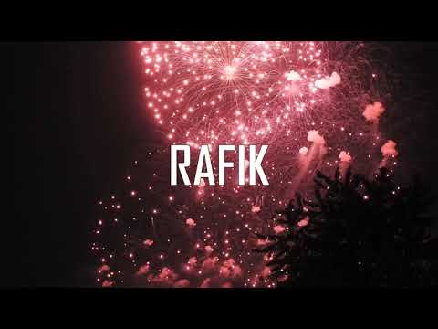 JOYEUX ANNIVERSAIRE RAFIK