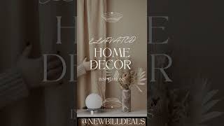🏡 Elevate Your Home Decor with Amazon Finds! ✨ #newbilldeals #amzonmustbuy #amazonfinds