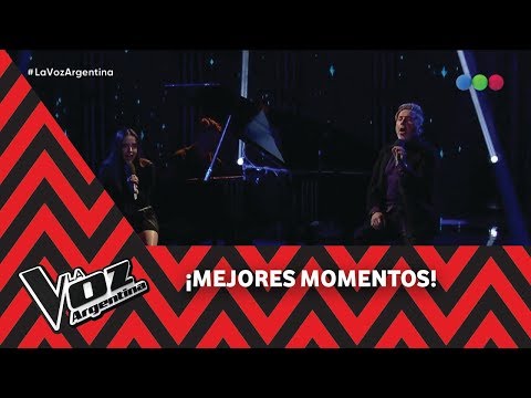 Ricardo y Evaluna Montaner cantan "Me va a extrañar" - La Voz Argentina 2018