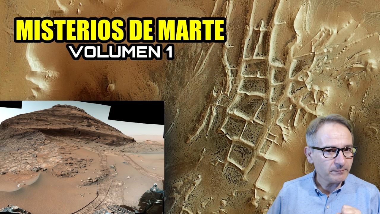 MISTERIOS de MARTE Recopilación: ¿Arañas? ¿Fósiles? una “Ciudad Inca”, Nubes extrañas y más