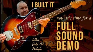 Video thumbnail for Lollar Gold Foil pickups - Full Sound Demo by Michael Lagerstedt