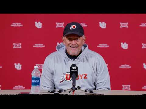 Head Coach Kyle Whittingham weekly press conference - 9.22.25