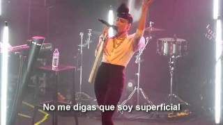 Natalia Kills - Superficial (Live) [Subtitulado en Español]