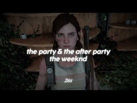 the party & the after party edit audio - the weeknd
