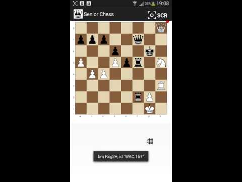 Senior Chess dealing with test positions