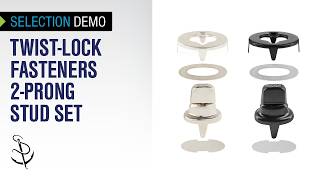Installation Tool Selection for Twist-Lock Fastener 2-Prong C-to-C Stud Set