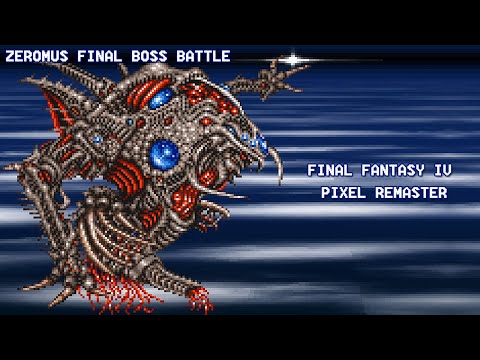 FINAL FANTASY IV Pixel Remaster Final Boss Battle Zeromus & The End (PC)