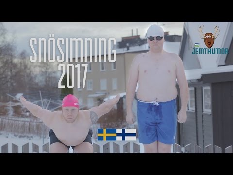 NORRLAND mot FINLAND - Snösimningskampen