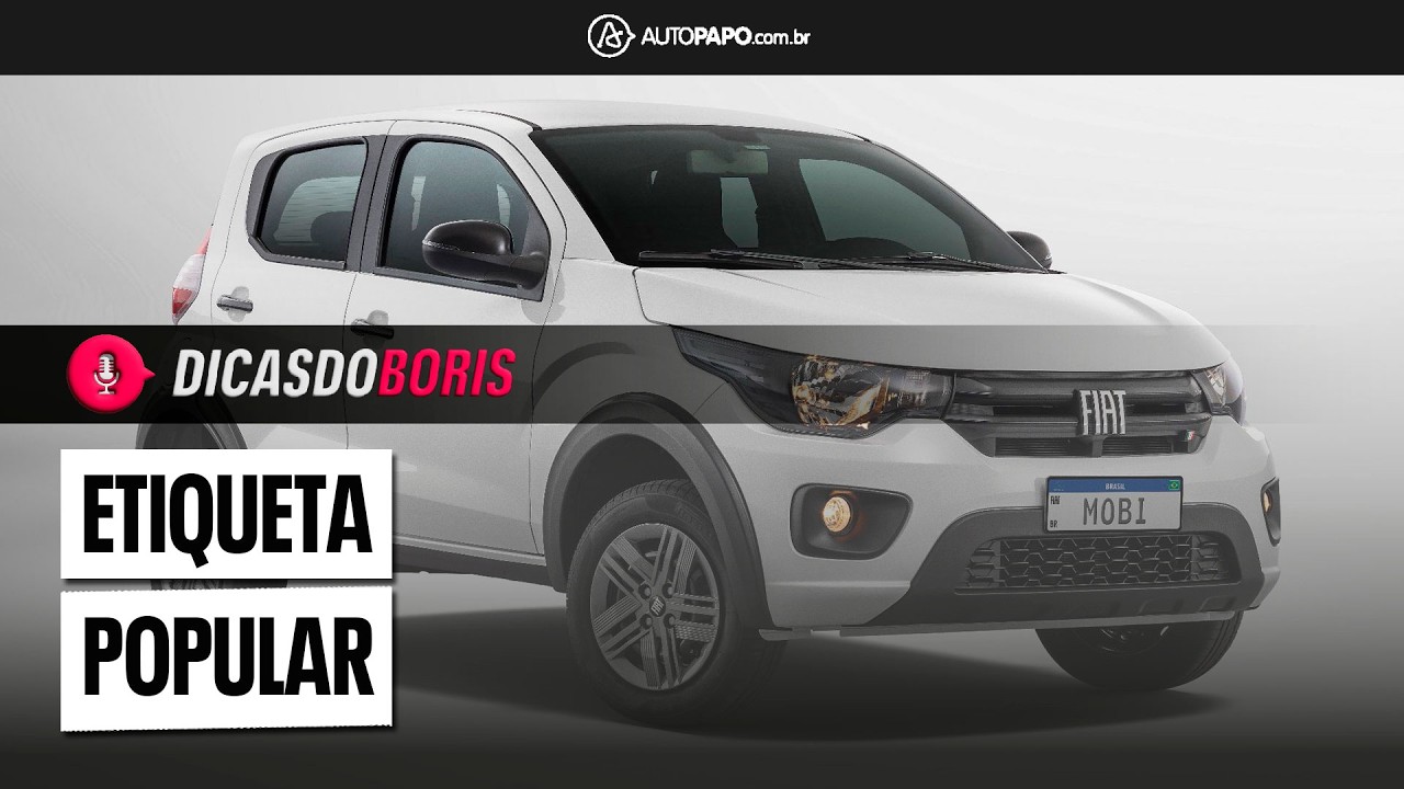 FIAT REDUZ PREÇO DO MOBI PARA R$ 68 MIL