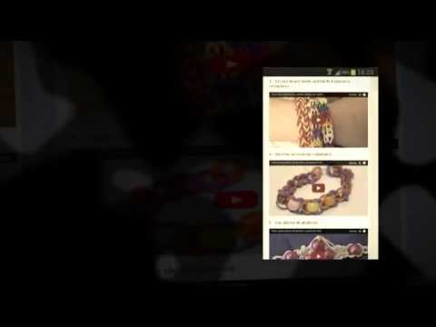 Como hacer Pulseras de Gomitas Video