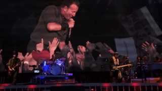 Bruce Springsteen & the E Street Band - Intro + Spirit in the Night - Rock In Roma 11-07-13
