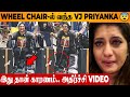 VJ Priyanka S Shocking Video On Wheel Chair Husband Vasi Sachi Reaction London Super Singer