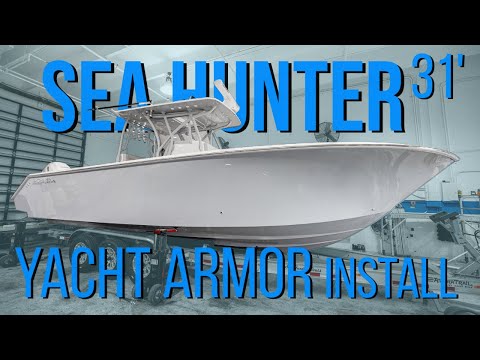 Yacht Armor Installation On A DNA SeaHunter 31'