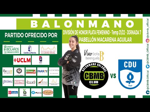 Vino Berenguela Balonmano Bolaños vs. Universidad de Granada (DHPF, Jornada 7)