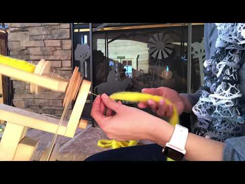 Spinning thin wool yarn, hints for beginning spinners