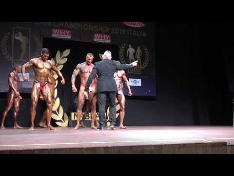 Compulsory– Men Classic Over 172 cm - NABBA European Championship 2019