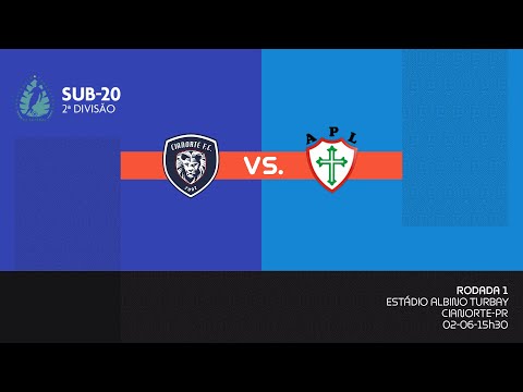 [AO VIVO COM IMAGENS] Cianorte FC SAF - Base Sub20 x Portuguesa Londrinense - 02/06/2025