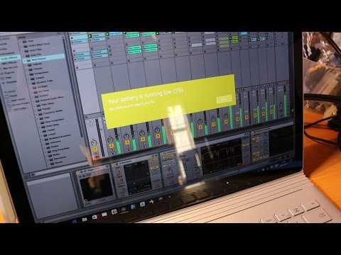 Surface Session Ep16 - Surface Book battery test for music production