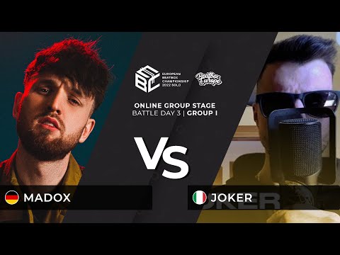Madox 🇩🇪 vs. Joker 🇮🇹 // European Beatbox Championship 2022