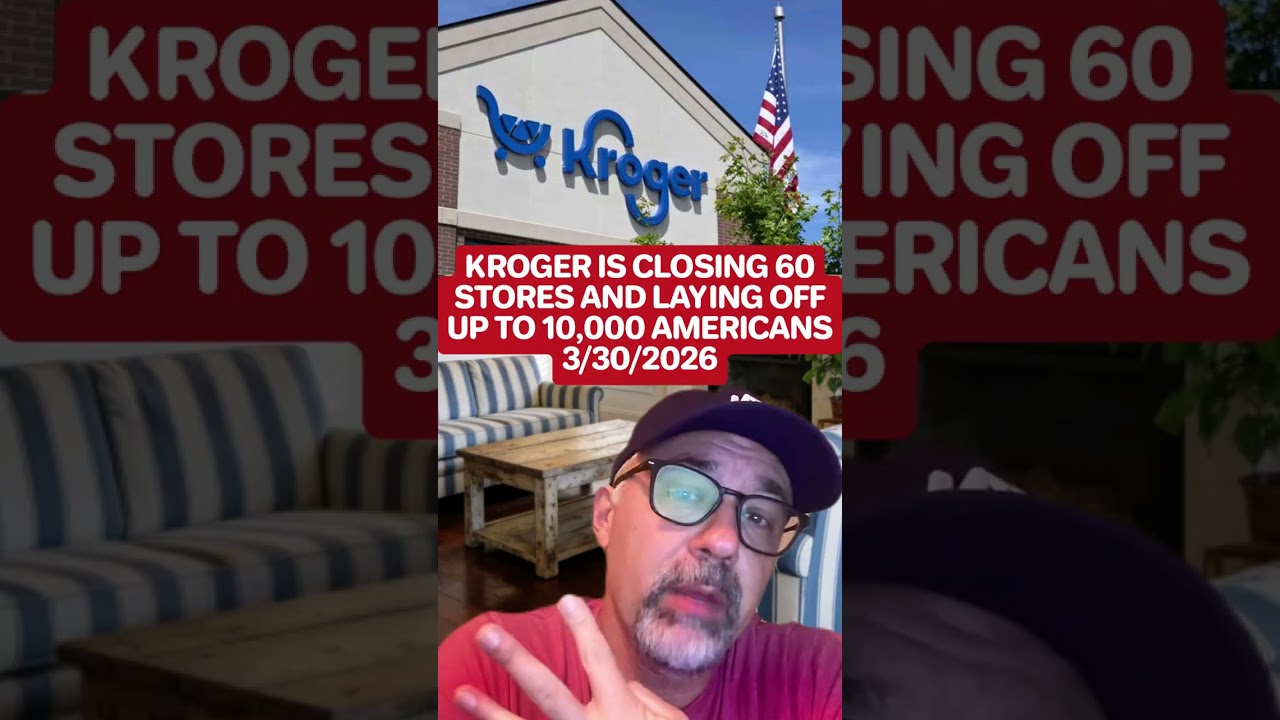 KROGER IS CLOSING 60 STORES AND LAYING OF UP TO 10,000 AMERICANS #kroger #layoffs
