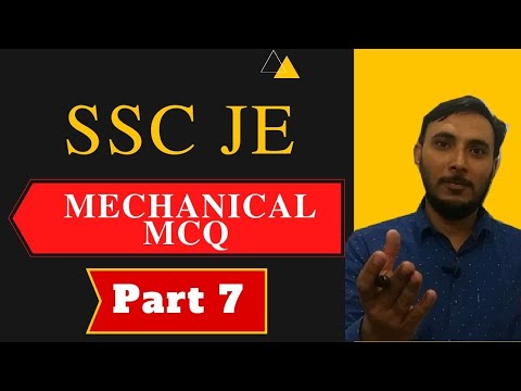 SSC JE Mechanical MCQ Part 1