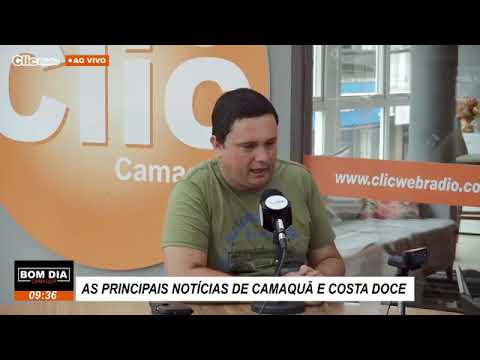 Confira a fala do vereador Gledison de Arambaré no programa Bom dia Camaquã
