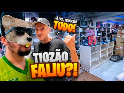 O TIOZÃO PERDEU TUDO E A LOJA FOI ESVAZIADA?!