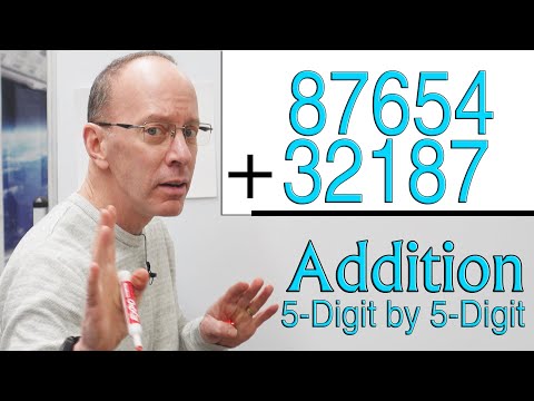 5 Digit Addition with Regrouping